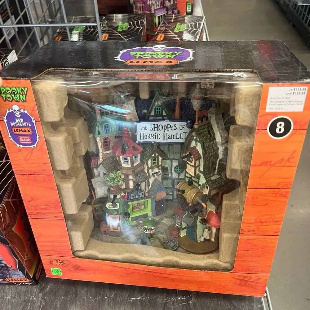 Lemax Spooky Town Halloween Horrid Hamlet Shoppes Decor